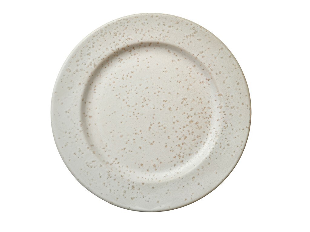 Dezertní talíř Bitz krémový matný 22 cm