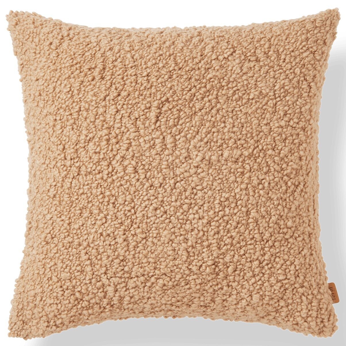 Dekorační polštář MOOR 50 x 50 cm, světle hnědá, vlna, ferm LIVING