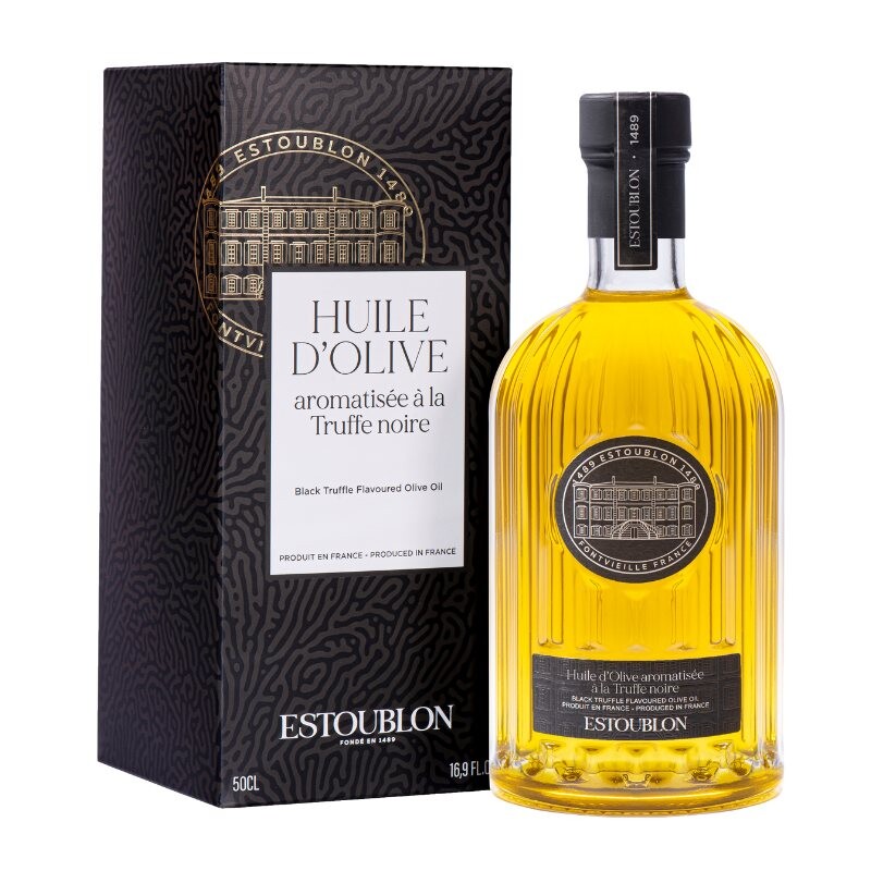 Extra panenský olivový olej 500 ml, černý lanýž, Estoublon