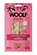 Woolf pochoutka Earth NOOHIDE M Salmon 90g + Množstevní sleva