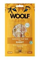 Woolf pochoutka Earth NOOHIDE M Rabbit 90g + Množstevní sleva
