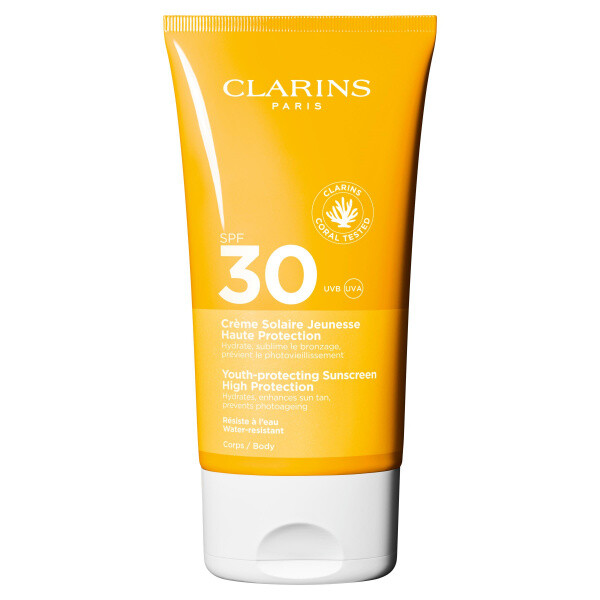 Clarins SUN BODY CREAM SPF30 opalovací krém 150 ml