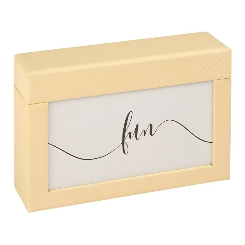 WALTHER FUN  krabička 10x15/100, krémová