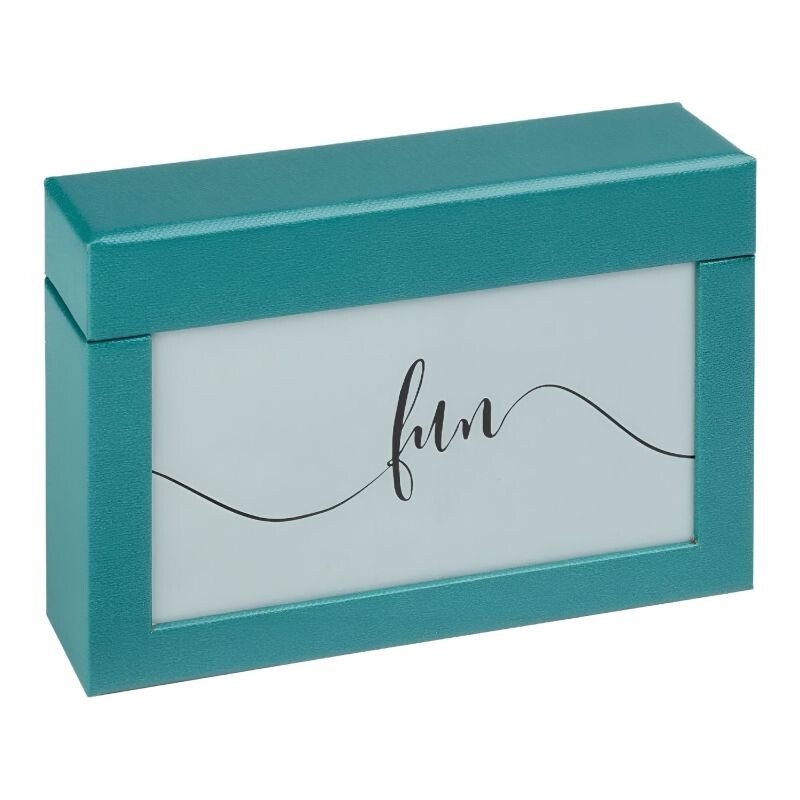 WALTHER FUN  krabička 10x15/100, petrolejová