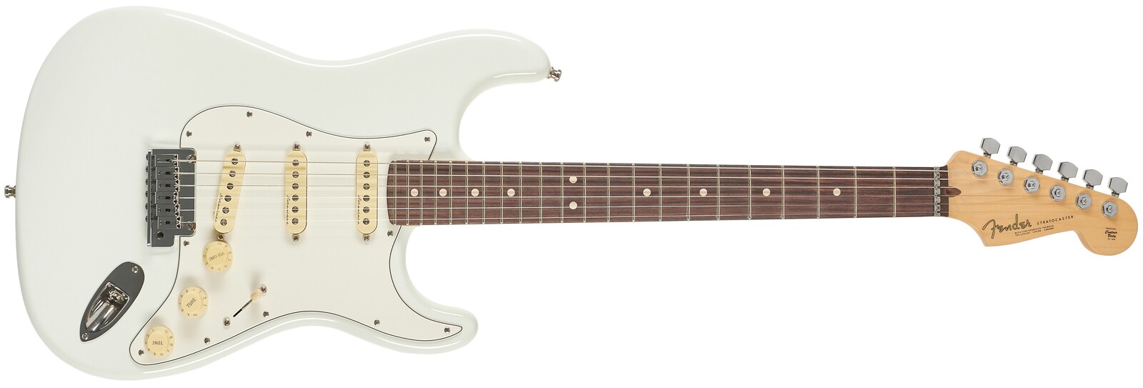 Fender Custom Shop 2024 Jeff Beck Signature Olympic White