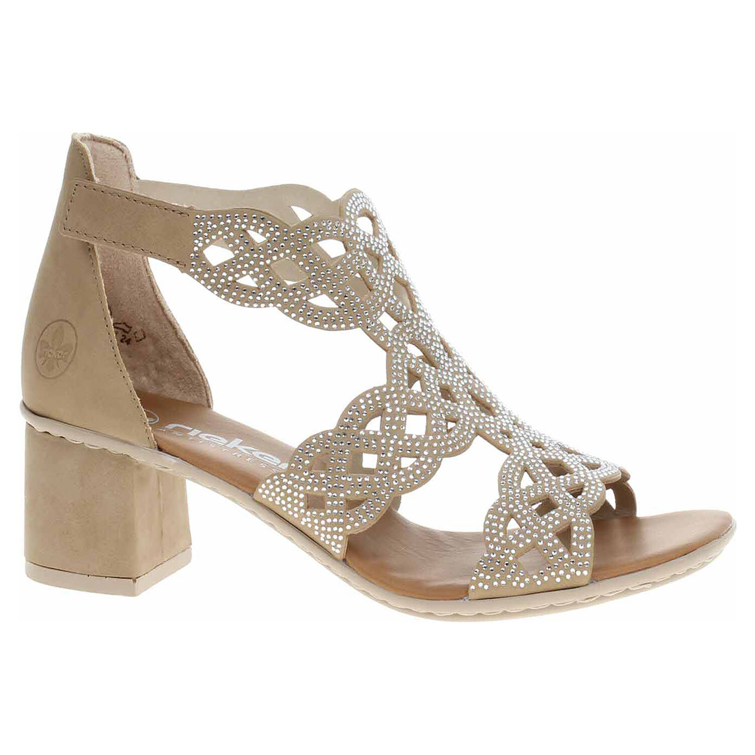 Ecco Dámské sandály Rieker 64773-61 beige 23802033