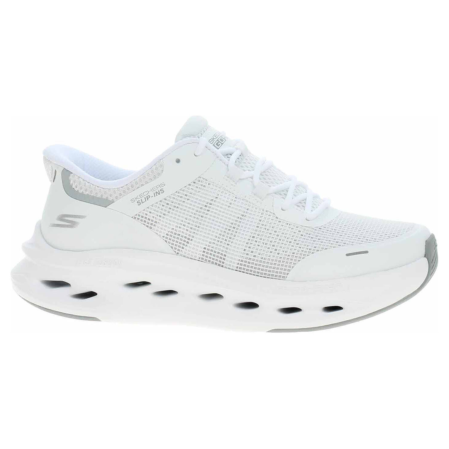 Ecco Skechers Slip-ins: Max Cushioning Glide-Step - Aberdeen white-grey 23201906