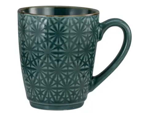 Hrnek 300 ml Retro, petrolejová