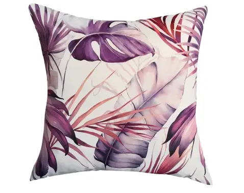 Dekorační polštář Jungle 45x45 cm, fialový
