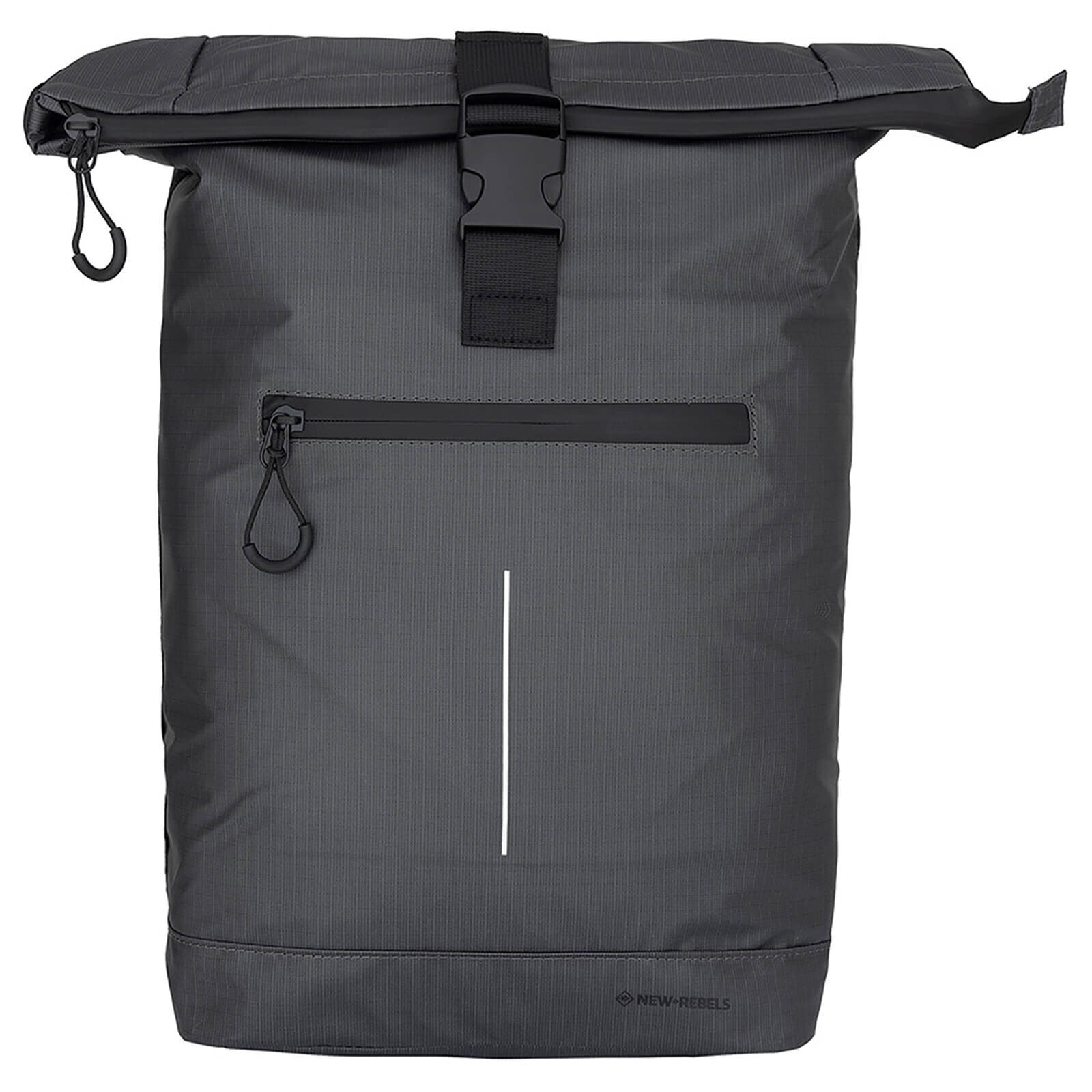 Velký trendy batoh New Rebels Mikko - šedá 17l