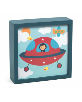 DJECO Magický obrázek Vesmírná loď Polo