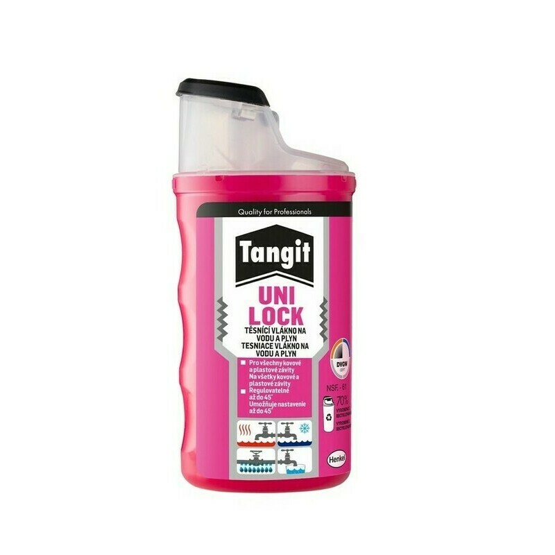 Vlákno těsnicí na závity Tangit Uni-Lock 160 m