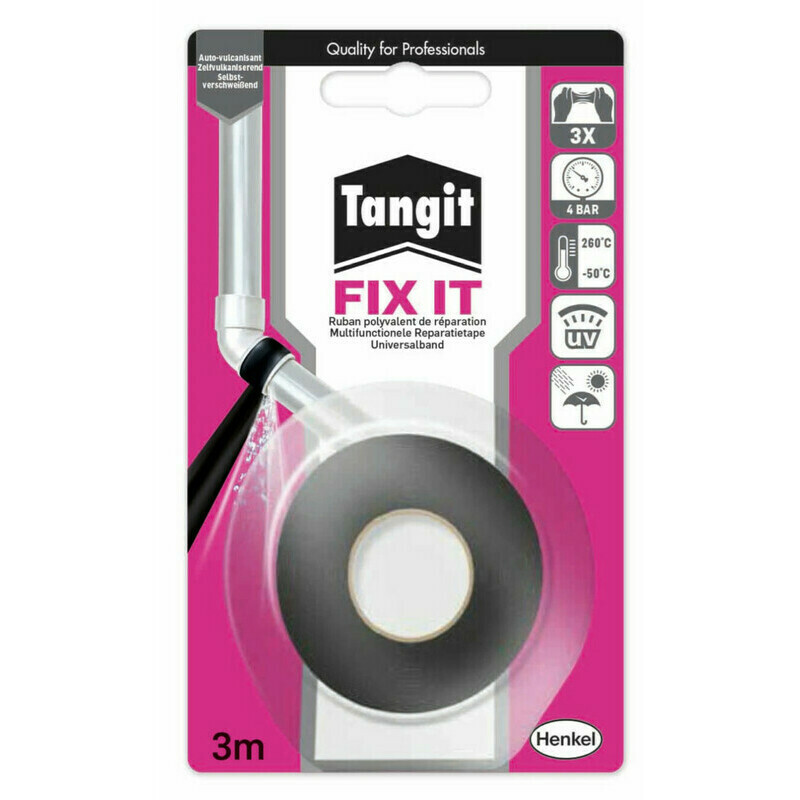 Páska těsnicí vulkanizační Tangit FIX IT 2,5cm × 3 m