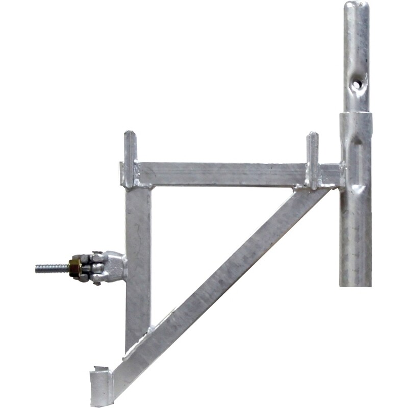 Konzola s nástavcem pro sloupek zábradlí Plettac