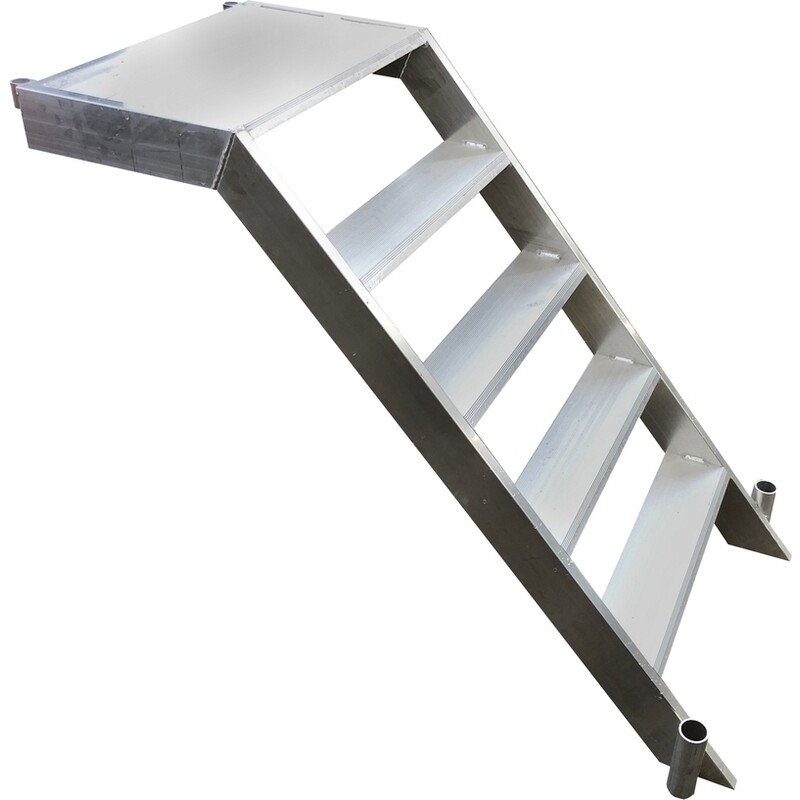 Schody hliníkové Plettac 1×1,2×0,7 m