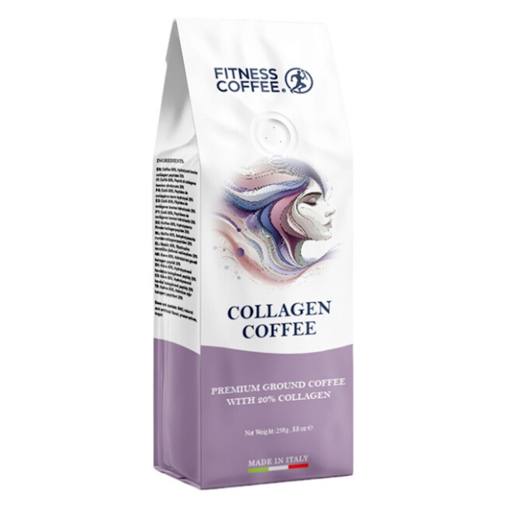 FITNESS COFFEE Kolagen mletá káva 250 g