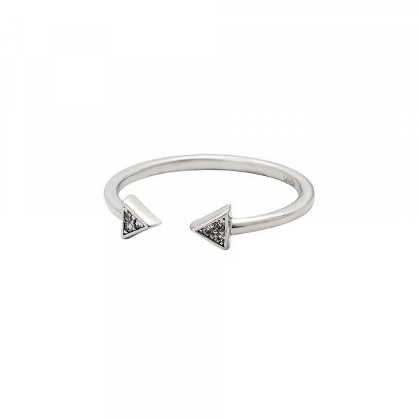 Prsten se syntetickými kameny 326-532-2327 51-1.45g