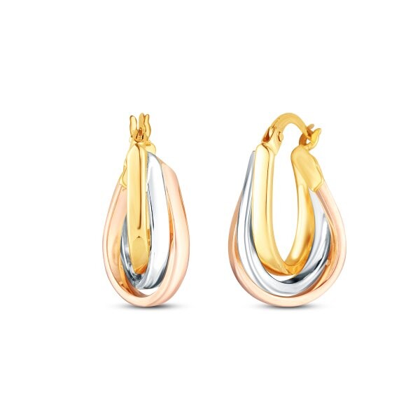 Náušnice bez kamenů 231-569-023398 2.40g