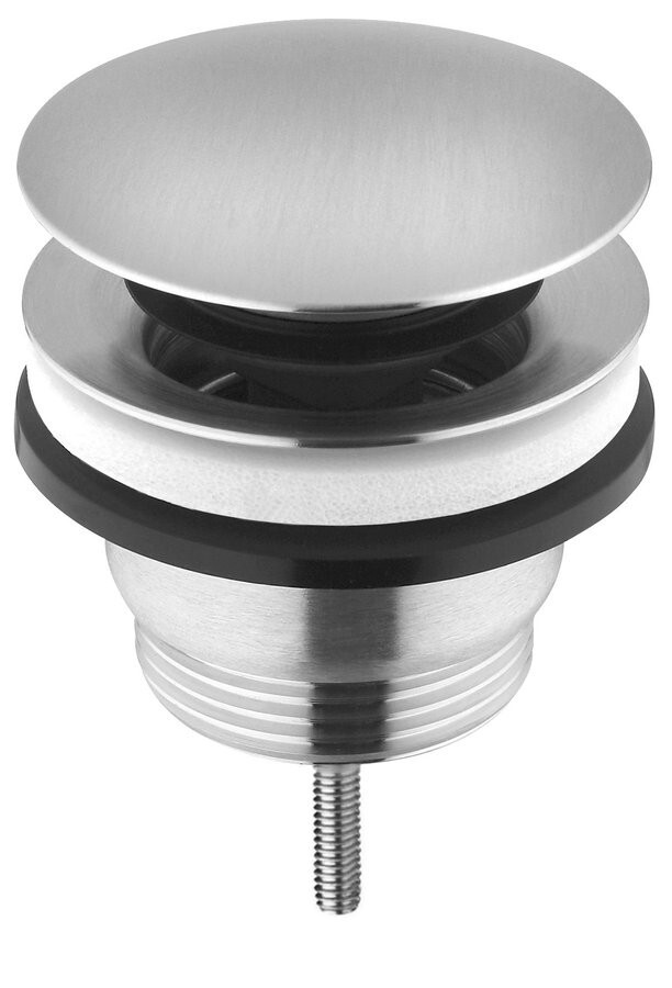 SAPHO MINIMAL umyvadlová výpust 5/4“, univerzální, velká krytka, nerez mat MI059