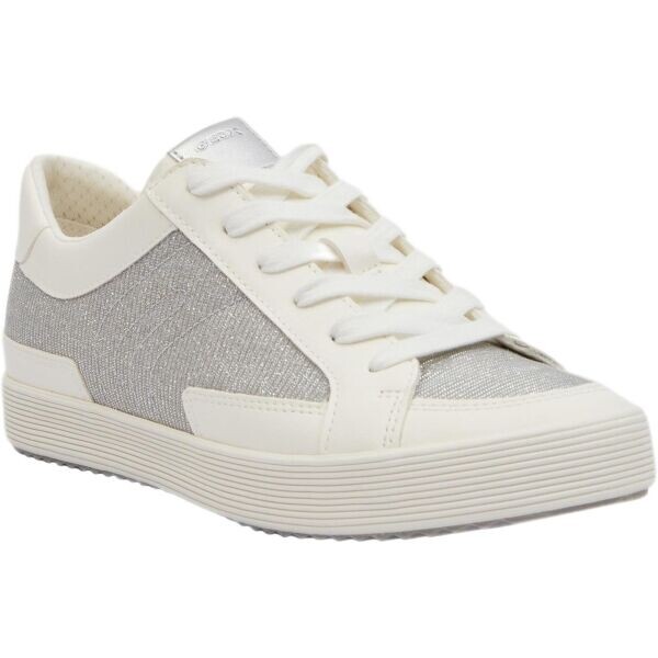 Geox BLOMIEE Dámské volnočasové boty, stříbrná, velikost