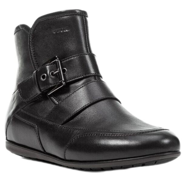 Geox D NEW MOENA Dámská kotníková obuv, černá, velikost