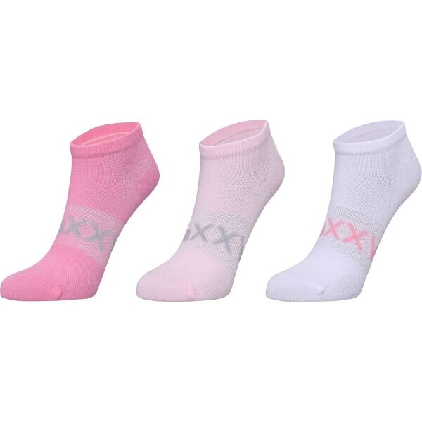 Voxx S-ACTIVIK 3PK Dívčí ponožky, růžová, velikost