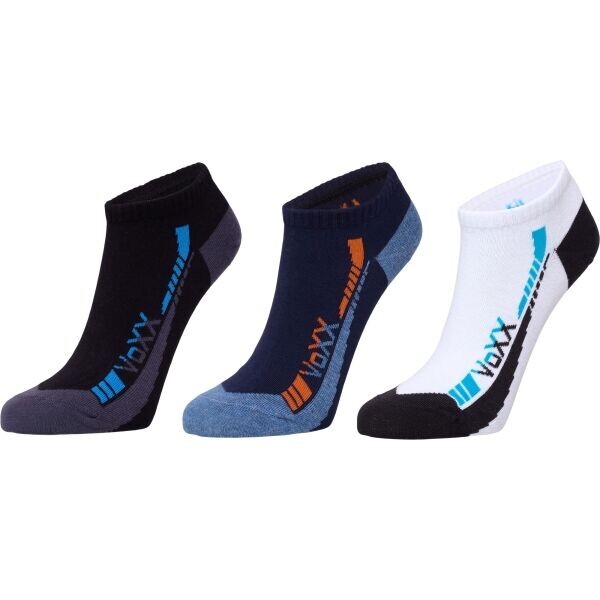 Voxx S-ACTIVIK 3PK Klučičí ponožky, tmavě modrá, velikost