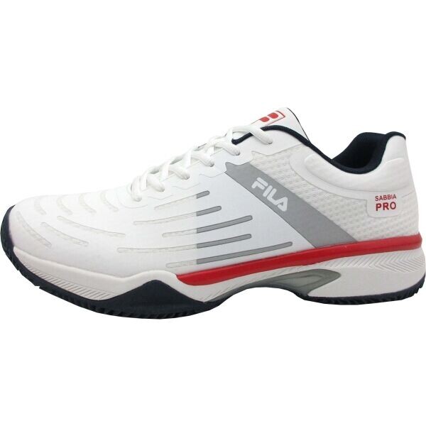 Fila SABBIA PRO M Pánská tenisová obuv, bílá, velikost