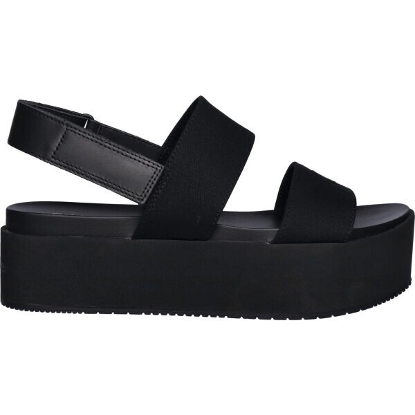 Calvin Klein FLATFORM SLING IN Dámské sandály, černá, velikost