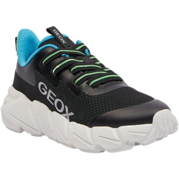 Geox FAST Chlapecké volnočasové boty, černá, velikost