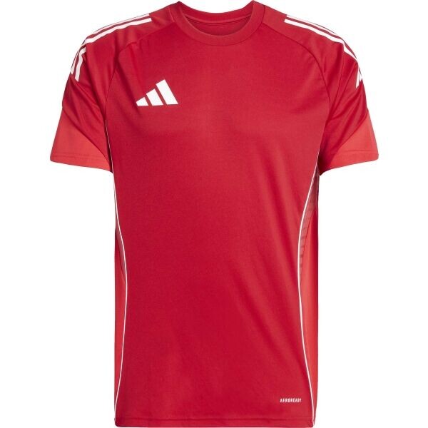 adidas TIRO 25 JERSEY Pánský fotbalový dres, červená, velikost
