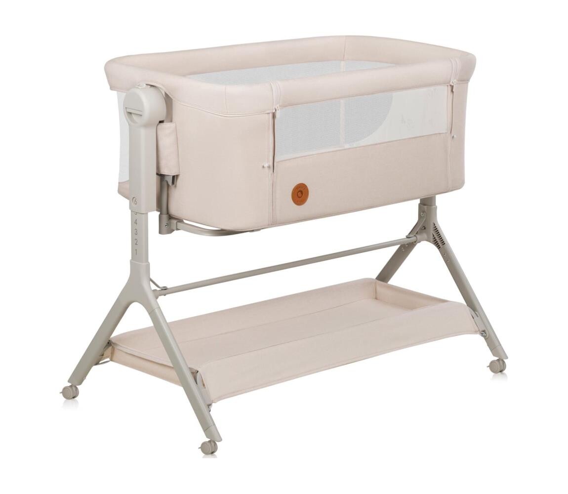 Lionelo Lionelo - Dětská postýlka LEONIE PLUS béžová