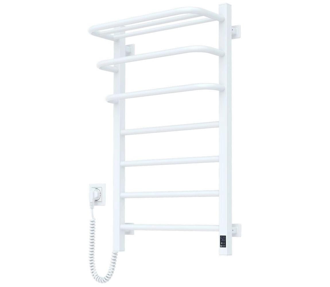 Navin Koupel. elektrický radiátor s term. FORTIS 350W/230V 80,6 cm IP44 bílá levá