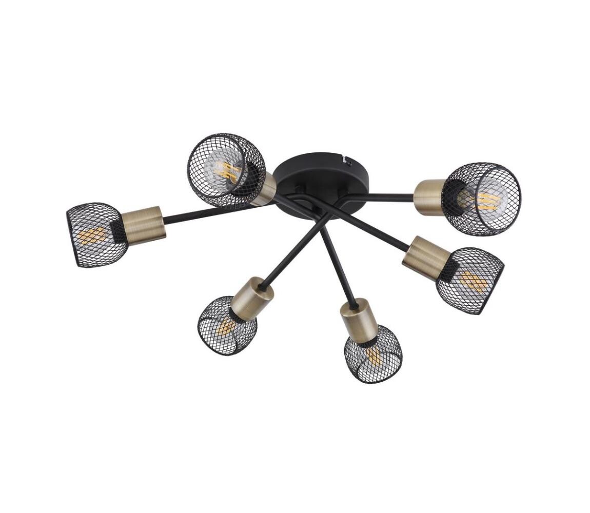 Globo Globo 54028-6S - Přisazený lustr FIASTRA 6xE14/40W/230V