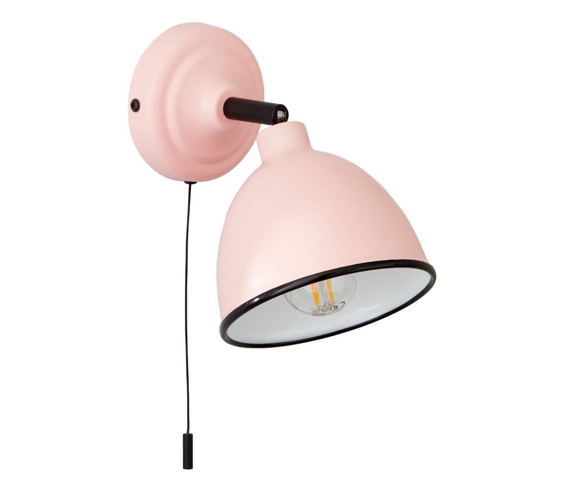 Brilliant Brilliant - Nástěnné bodové svítidlo TELIO 1xE14/28W/230V růžová