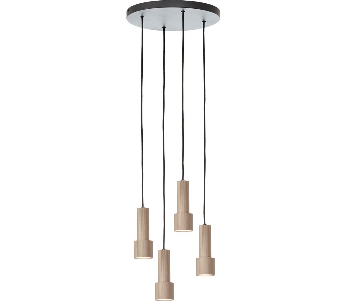 Brilliant Brilliant - Lustr na lanku CADIZ 4xGU10/10W/230V pr. 35 cm bronzová