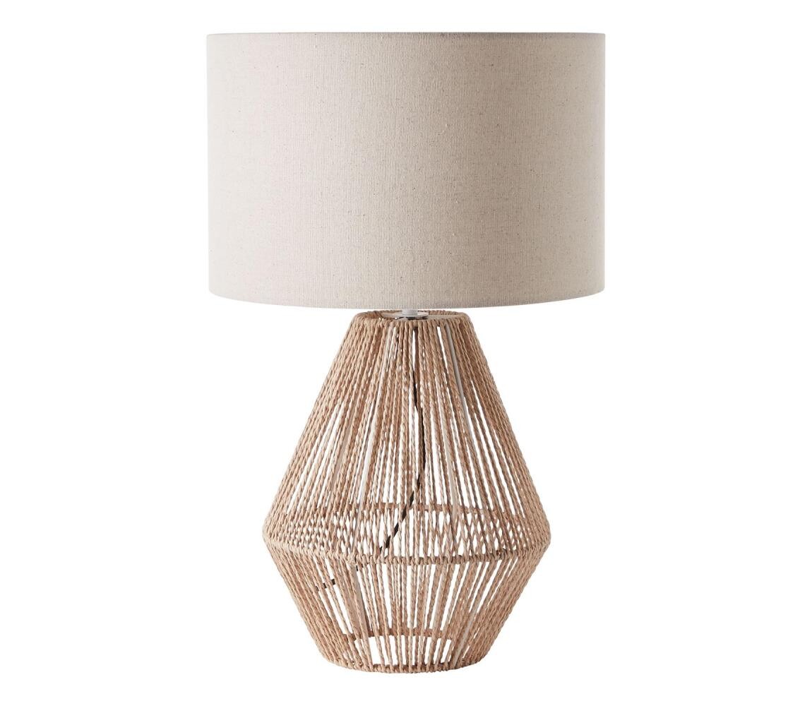 Brilliant Brilliant - Stolní lampa LARAINE 1xE27/42W/230V béžová