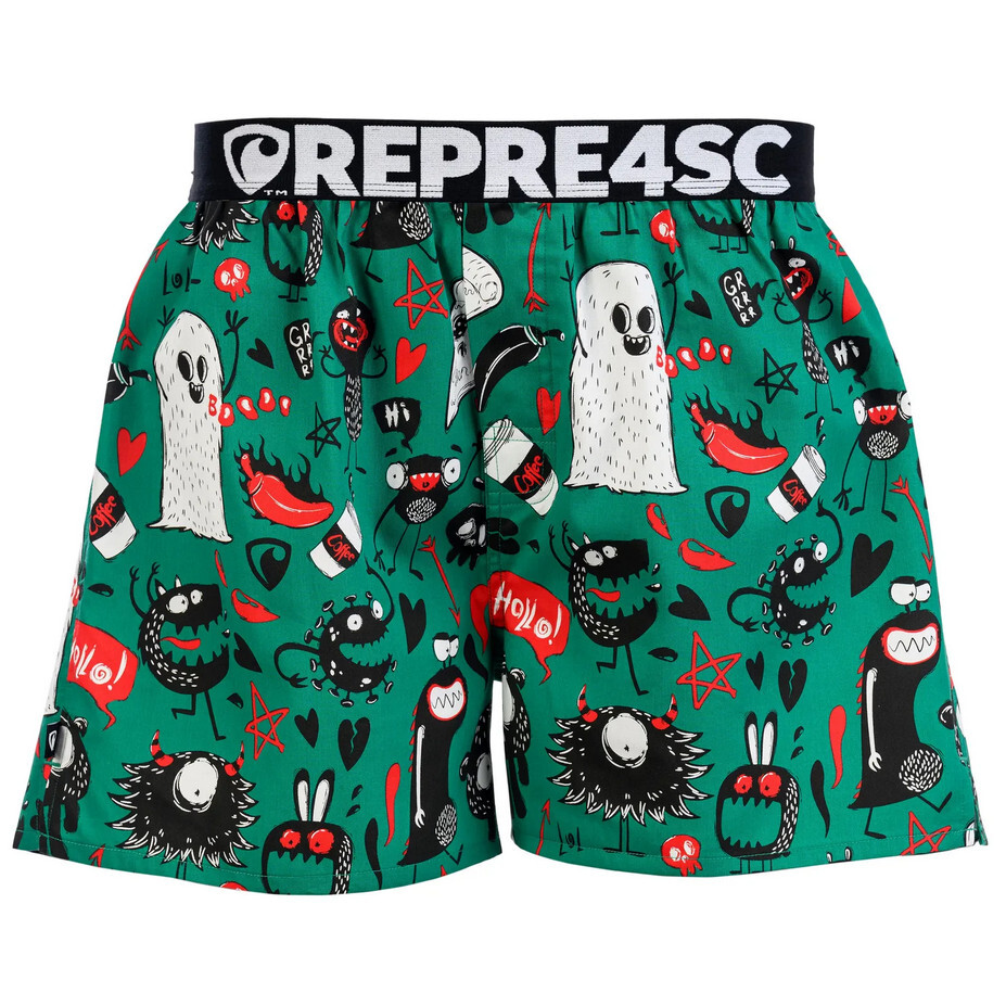 Pánské trenky Represent exclusive Mike GRRRR! (R4M-BOX-0727) XXL, trenýrky