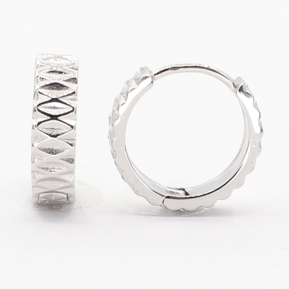 Stříbrné náušnice 113298