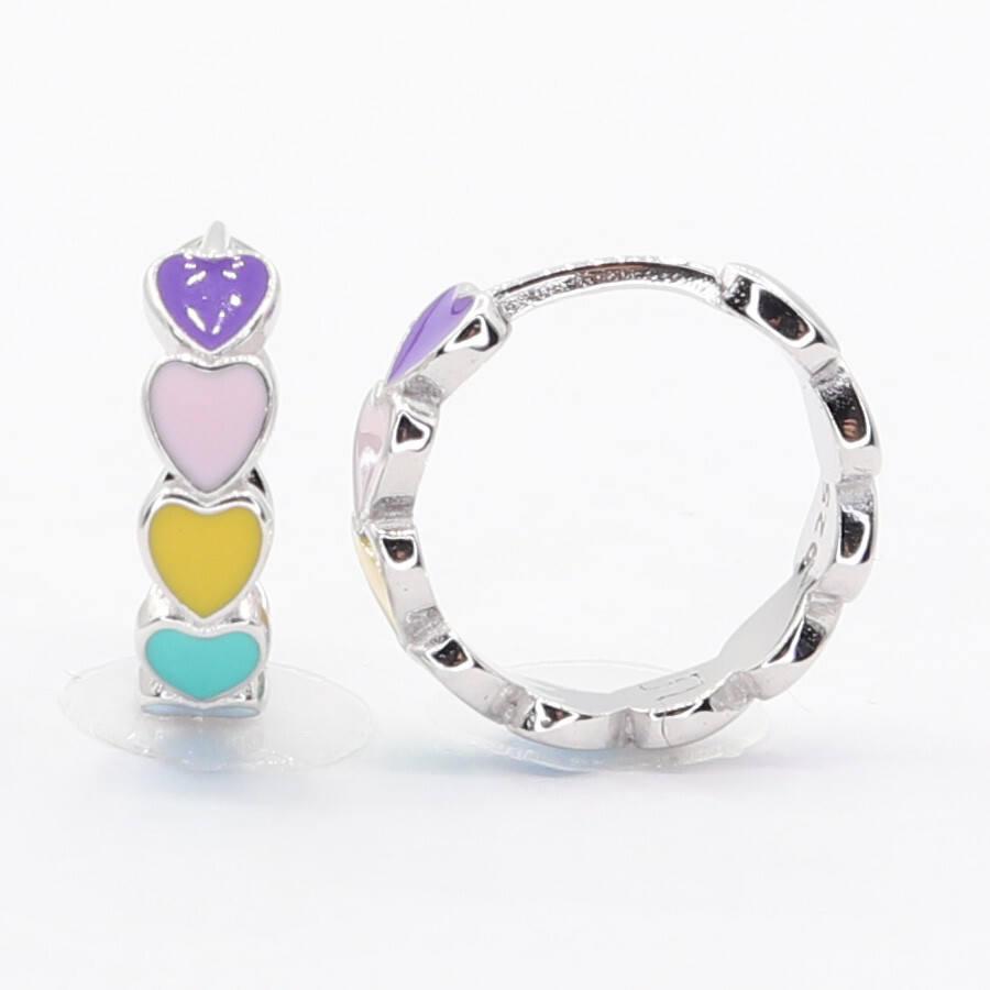 Stříbrné náušnice 113304