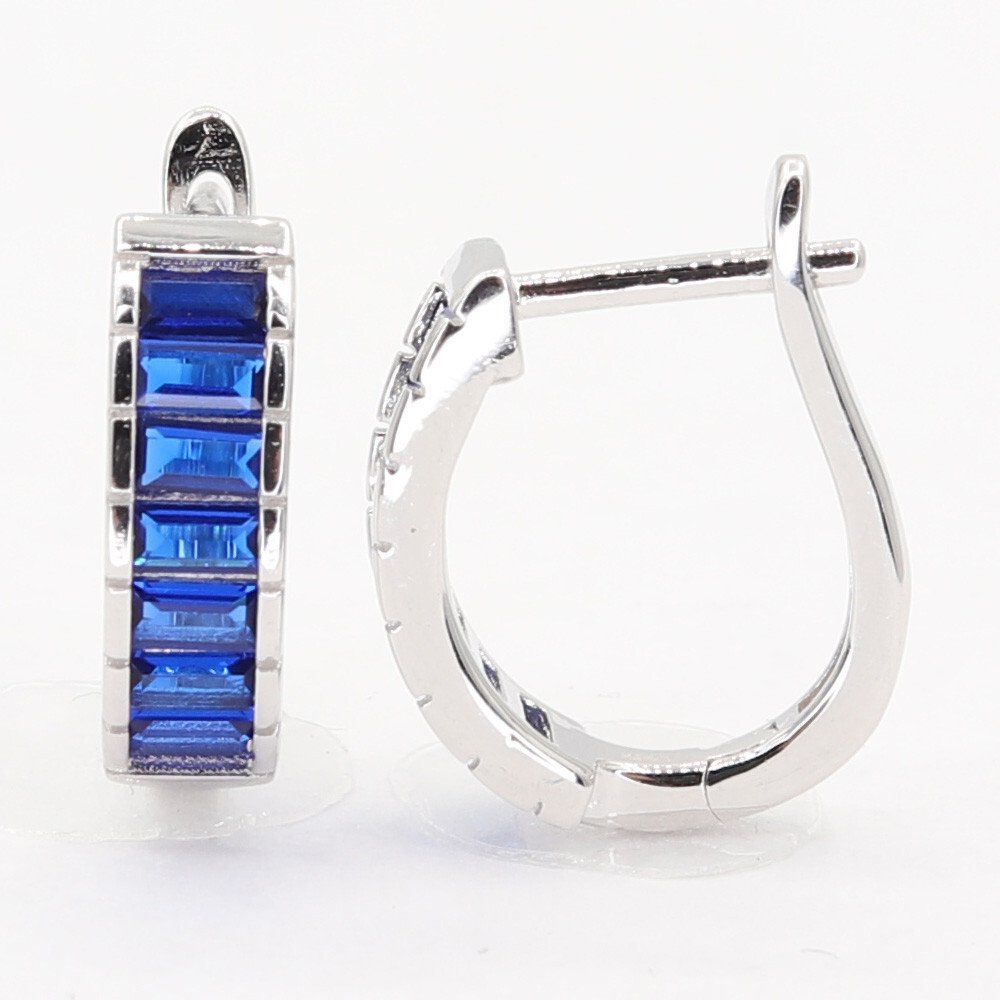 Stříbrné náušnice 113310