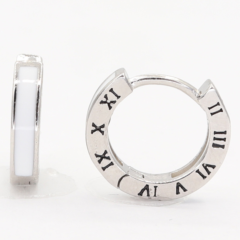 Stříbrné náušnice 113328