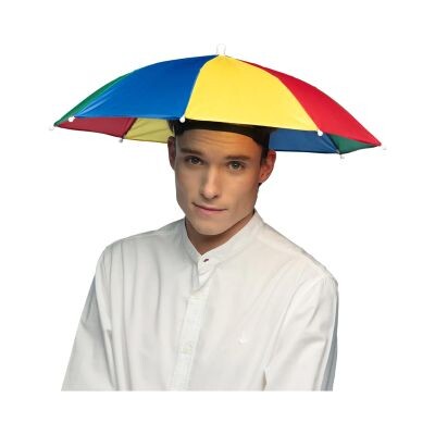 Klobouk Deštník barevný Albi