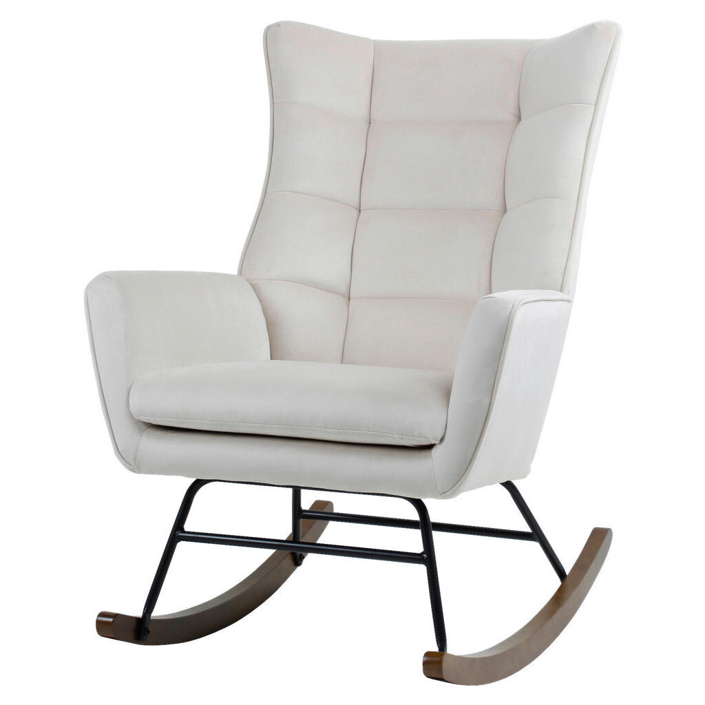 XXXL HOUPACÍ ŽIDLE, dřevo, kov, plast, béžová