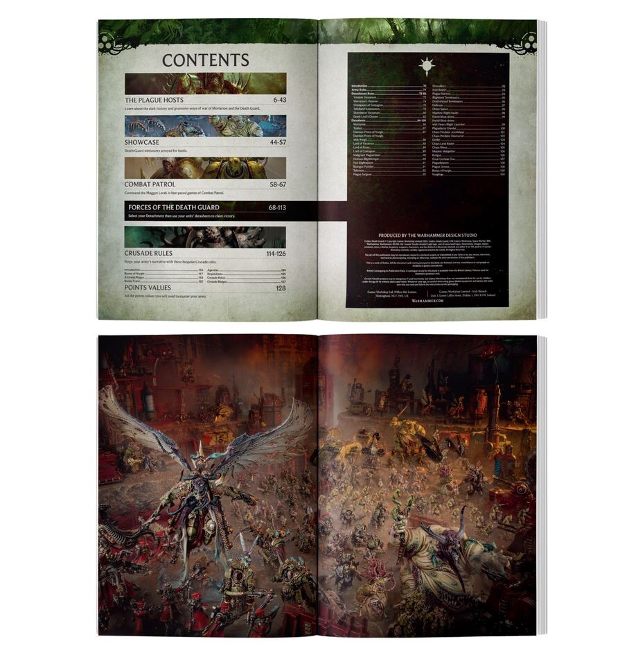 Games Workshop Warhammer 40000: Codex: Death Guard - EN