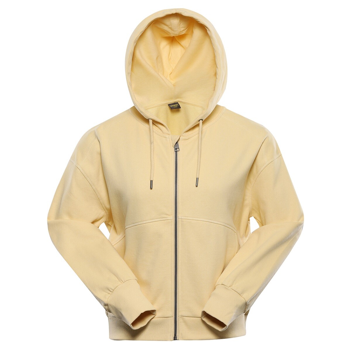 Dámská bavlněná mikina nax olosa žlutá xs