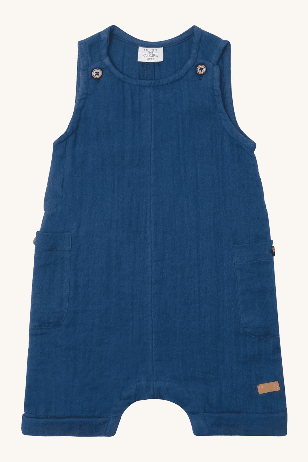 Hust and Claire Hust & Claire dětské mušelínové laclové kalhoty 31178 - 3160 Velikost: 56