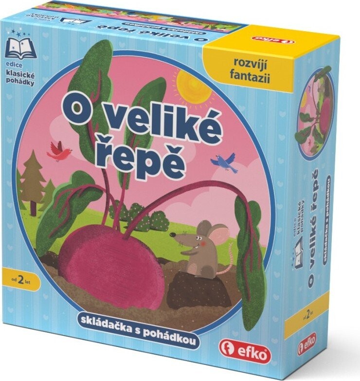 O veliké řepě - skládačka s pohádkou