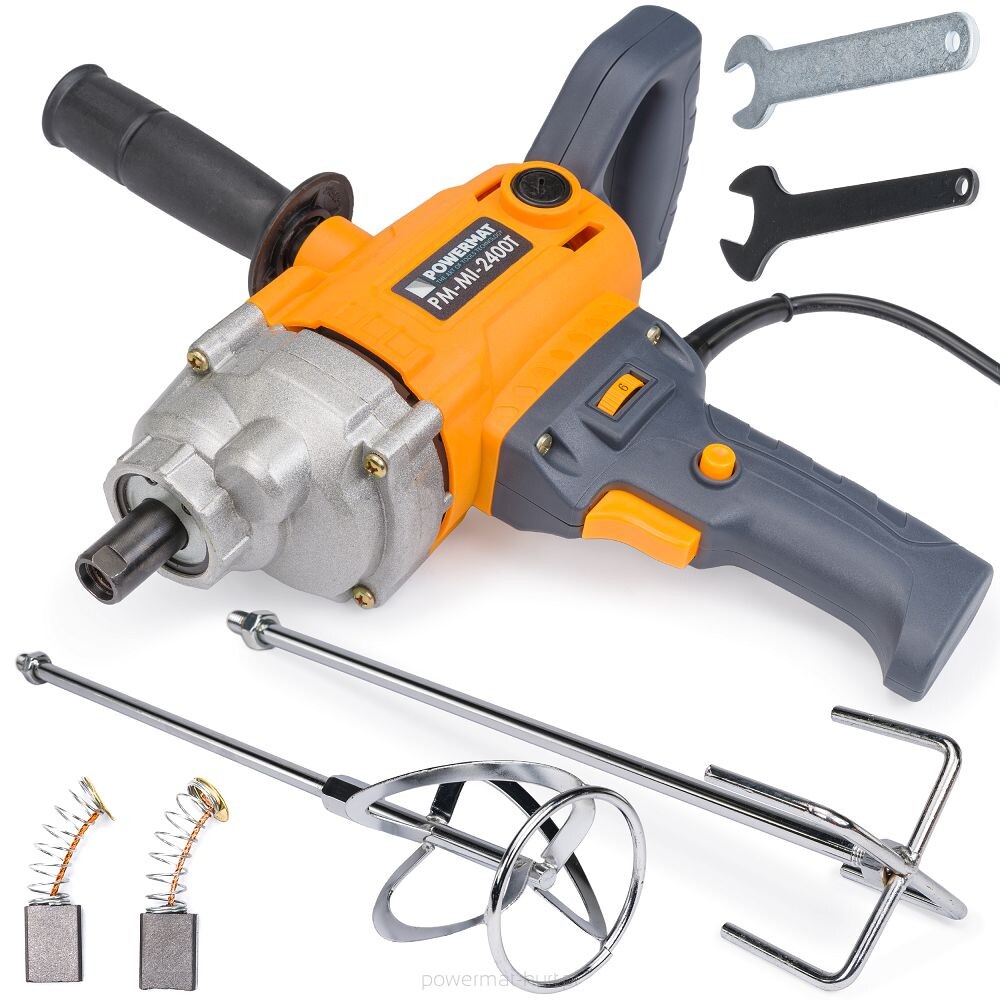 POWERMAT PM-MI-2400T Míchadlo stavebních směsí 2400W