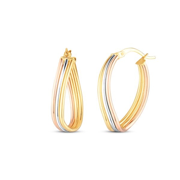 Náušnice bez kamenů 231-569-000169 2.75g